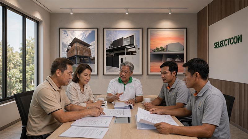 บริการ บริหารการว่าจ้างผู้รับเหมา(Selectcon Method)